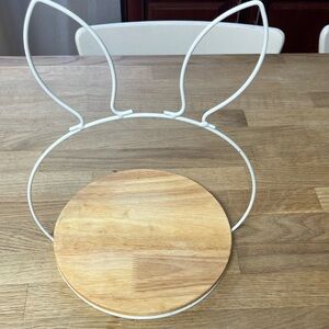 Easter bunny ears seasonal tray decor